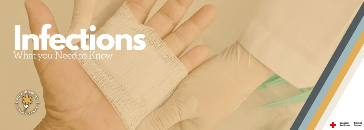 Medical professional wrapping a patients hand wound in steril bandages.